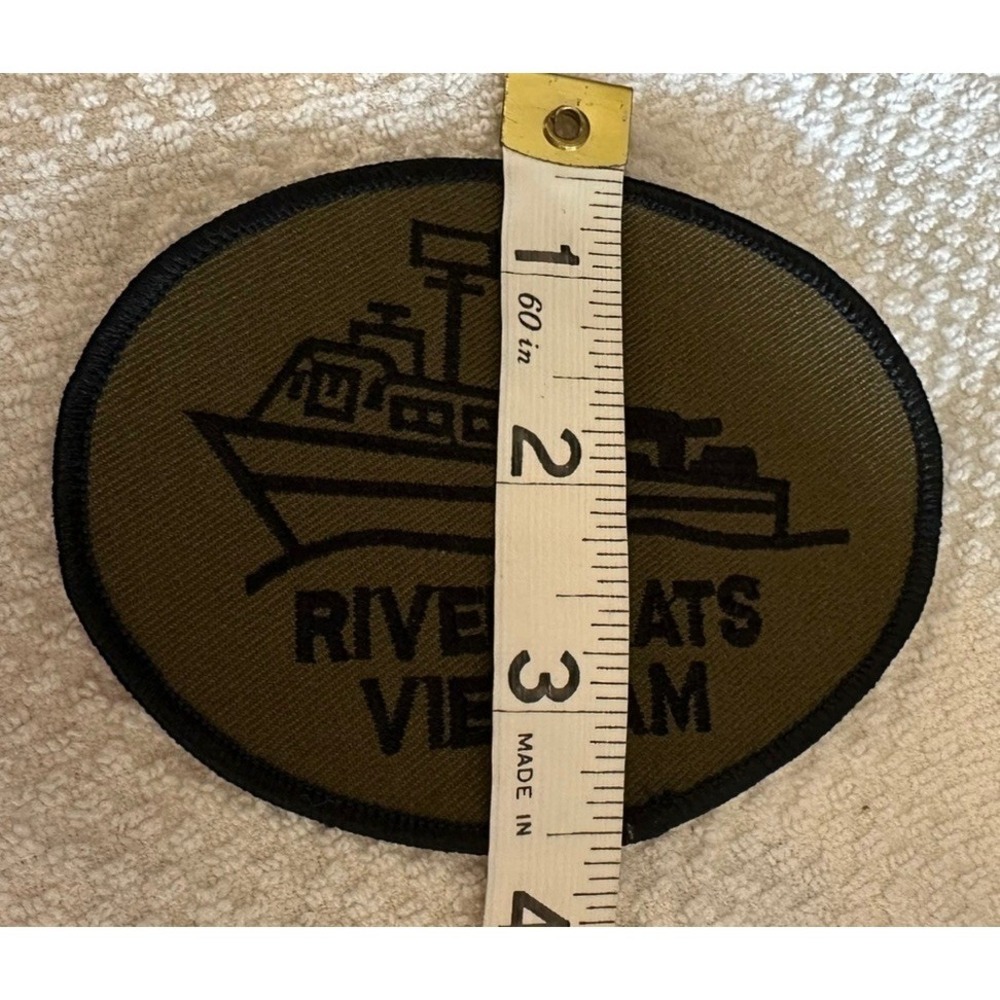 USN Navy RIVER RATS Vietnam 3.5" Patch - Picture 4 of 4